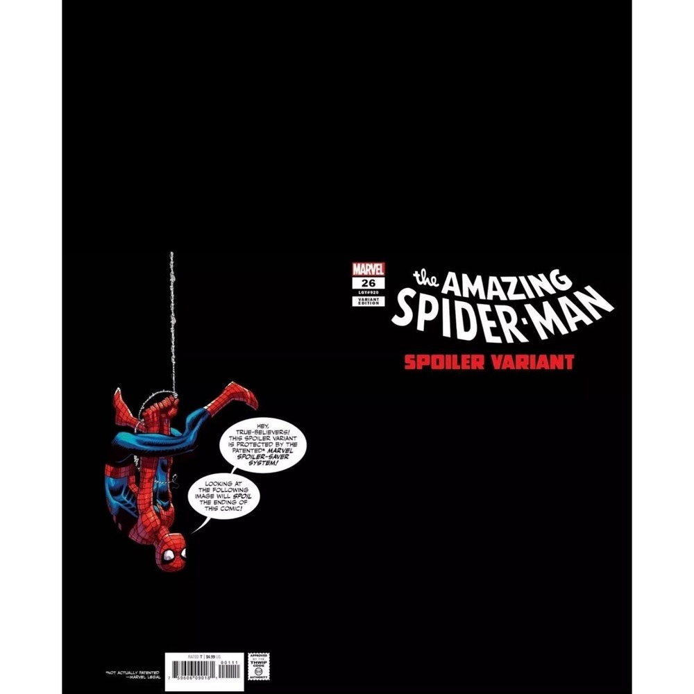 AMAZING SPIDER-MAN #26 Variant‎ Spoiler Marvel Comics 2023